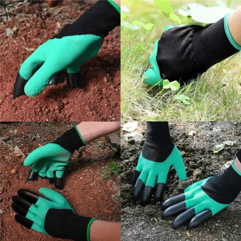 GardenaGrip®️|Guantes de Jardinería con Garras Duraderas