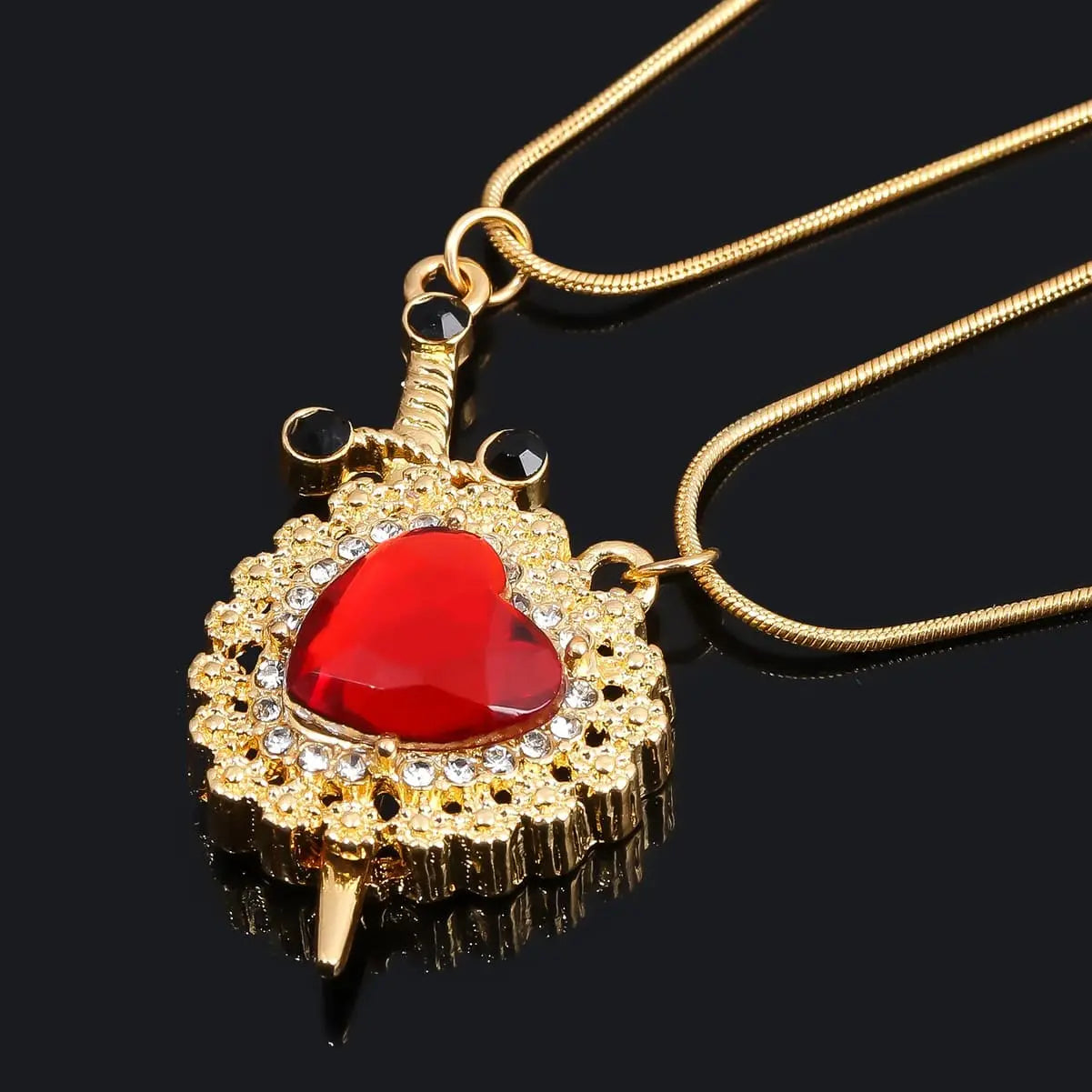 ValorLove®️|Collar Espada Corazón