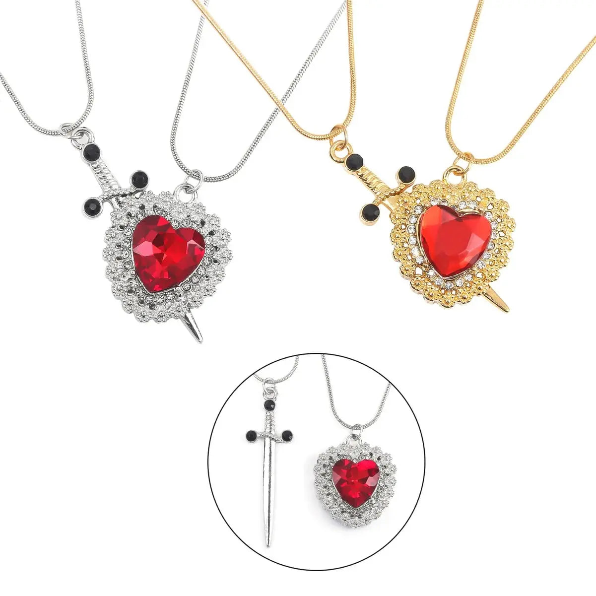 ValorLove®️|Collar Espada Corazón