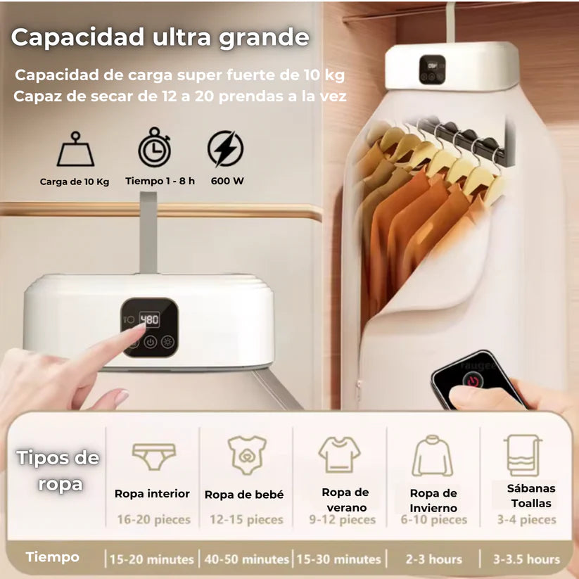SpeedDryer®️|Secadora Portátil: Eficiencia y Comodidad