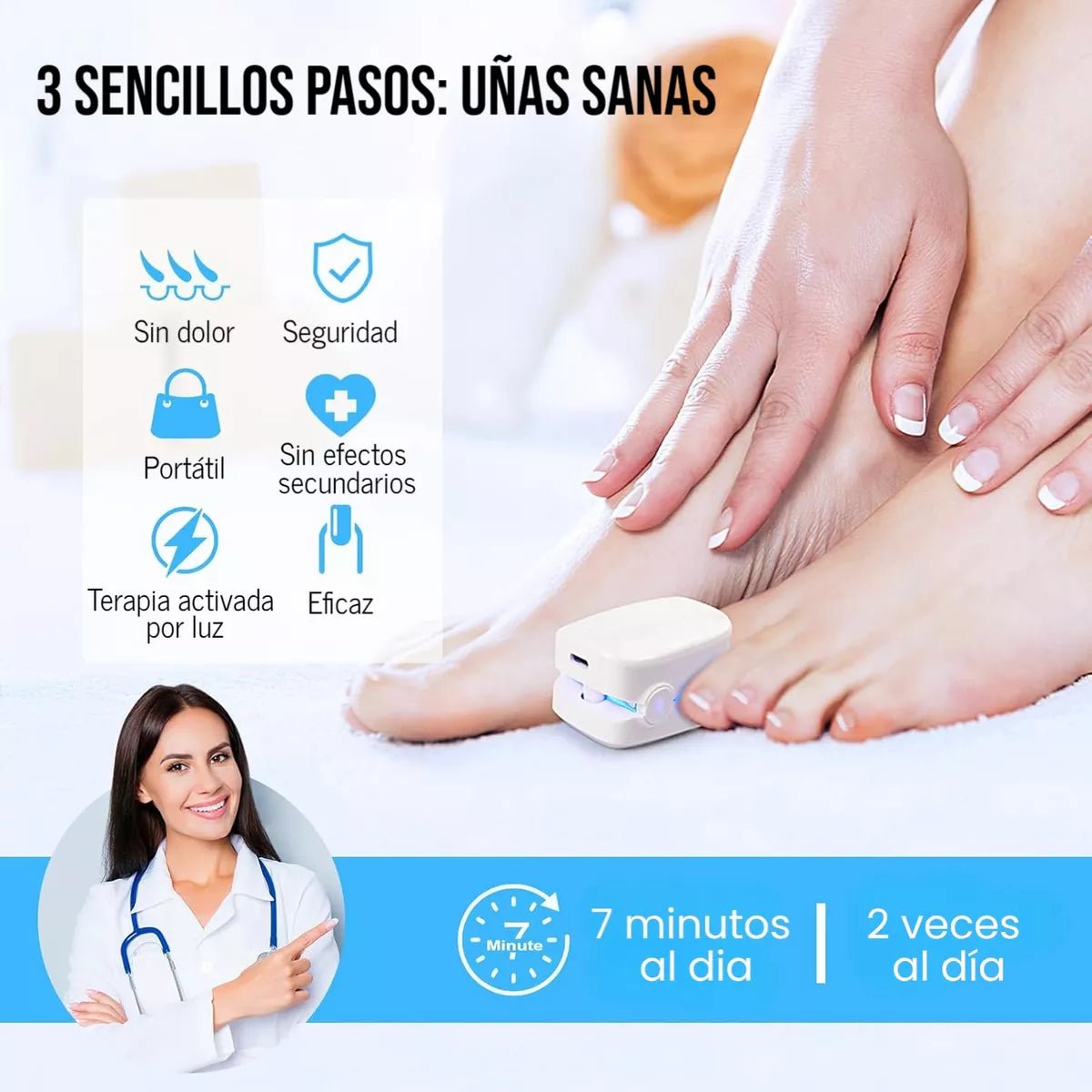 LumiNail®️|Adiós al Hongo: Tratamiento Láser para Uñas