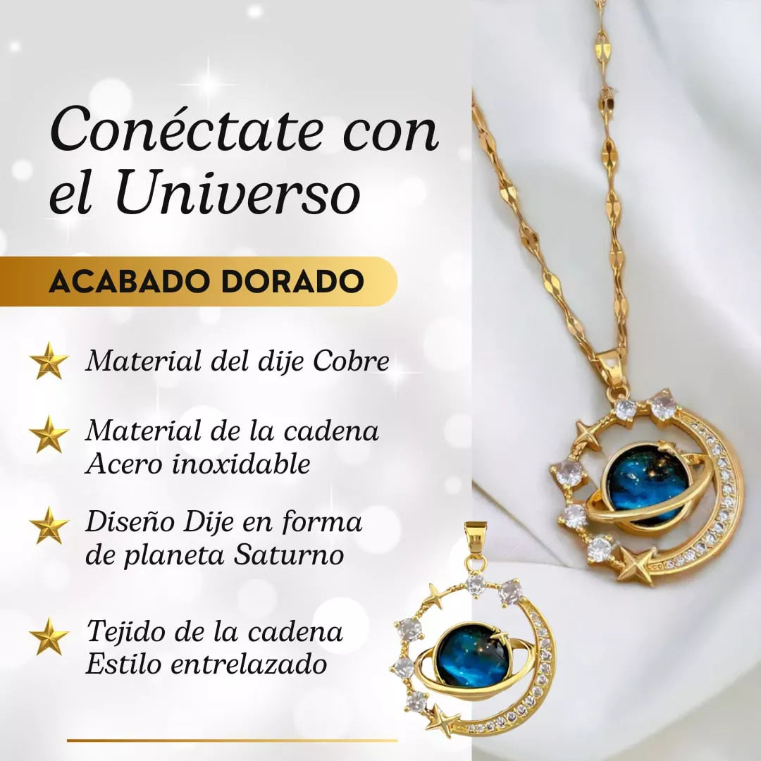 Lunaire®️|Collar Saturno