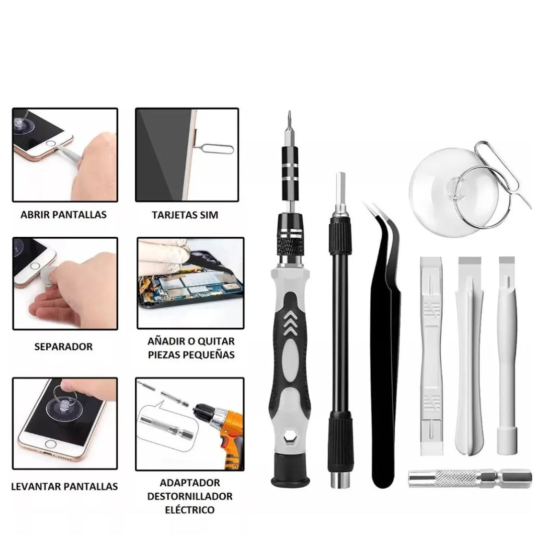 PrecisionPro®️|Kit de Destornilladores Multifuncionales
