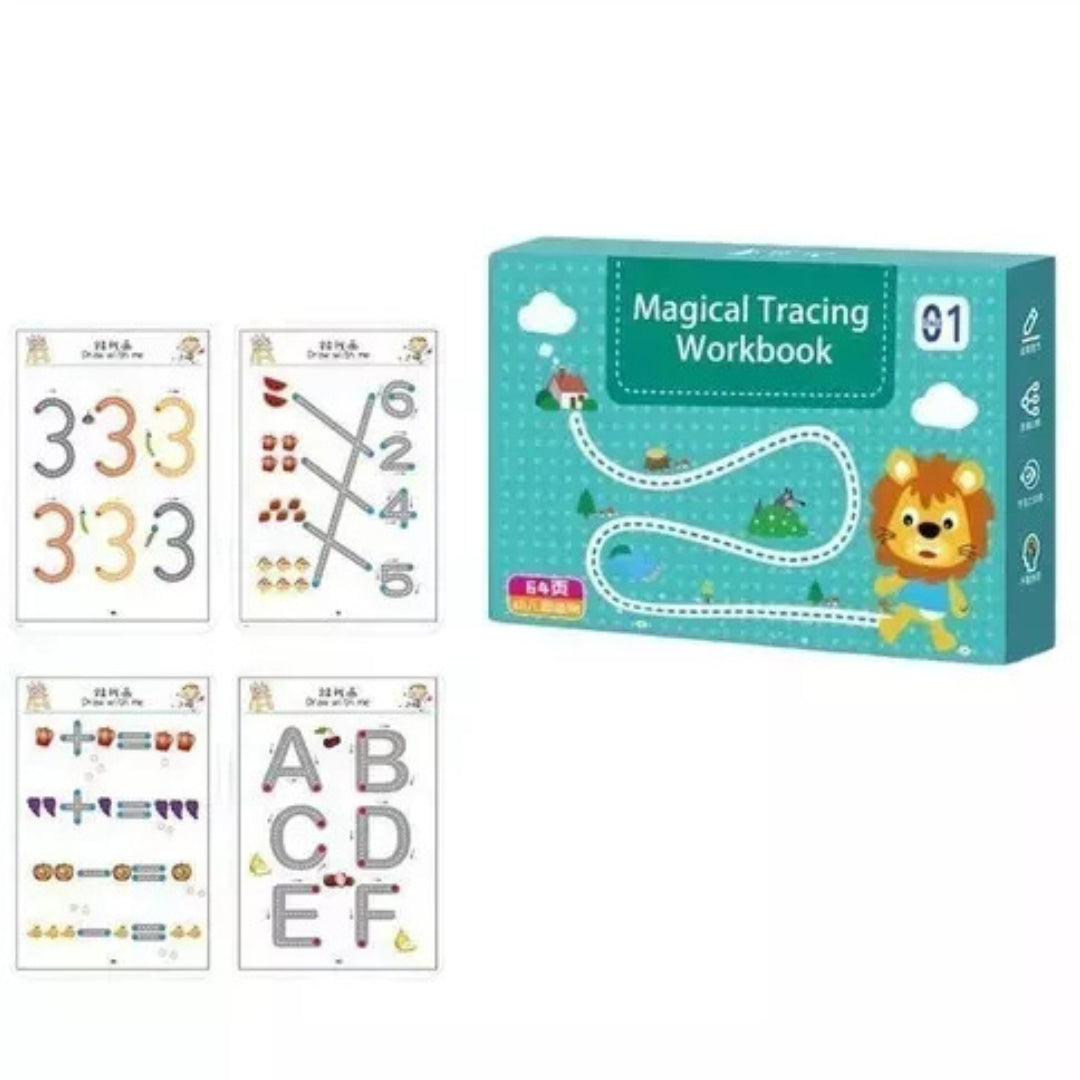 TrazoKids®️ 3 Tomos|Aprende Jugando