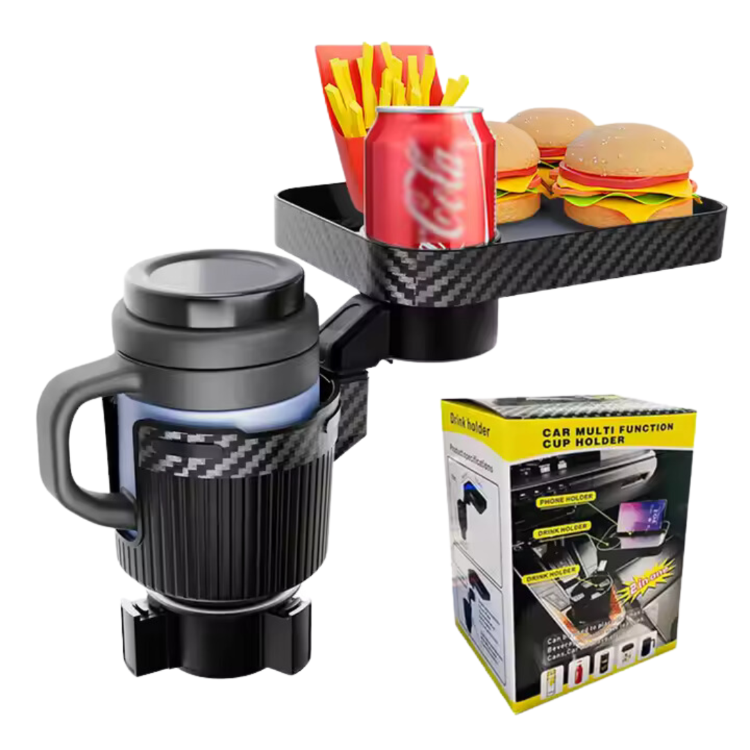 AutoTray®️|Bandeja Portavasos Multifuncional