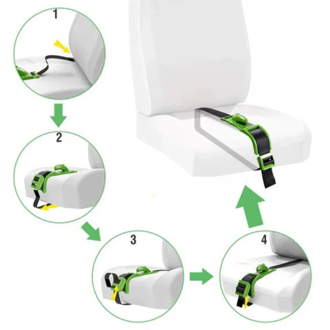 MamiSecure®️|Cinturón Ajustable para Embarazadas