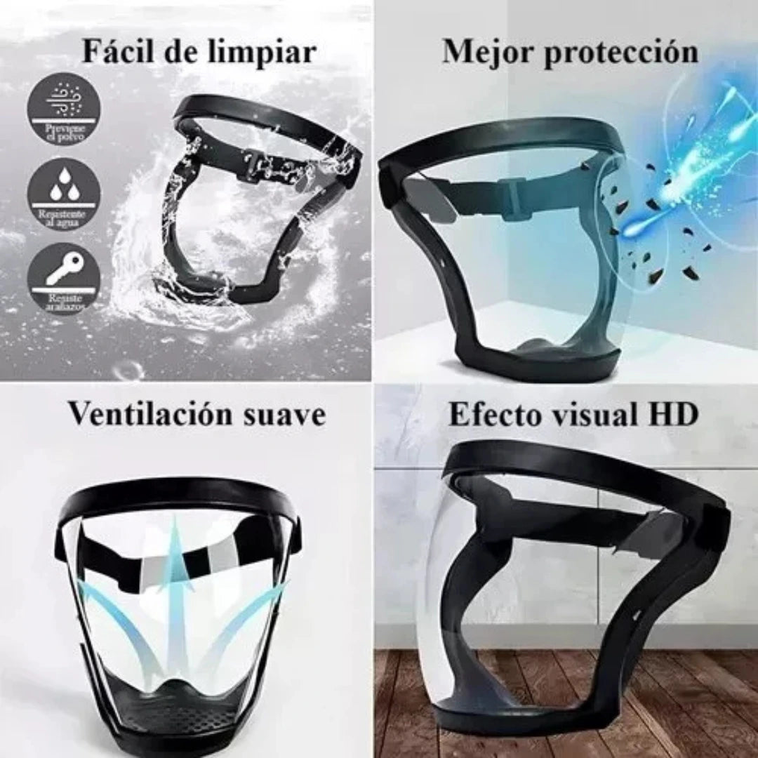 ClearGuard®️|Protección Facial Total
