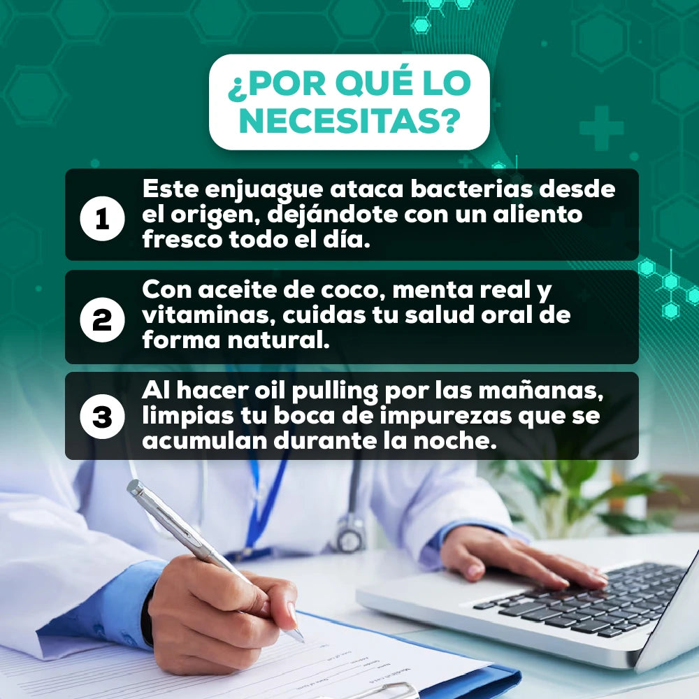 Oravida®️|Enjuague Bucal Natural