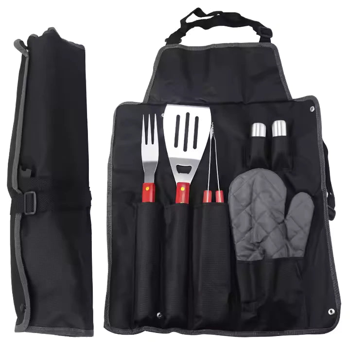 GrillMaster®️|El Delantal Completo para Tu BBQ