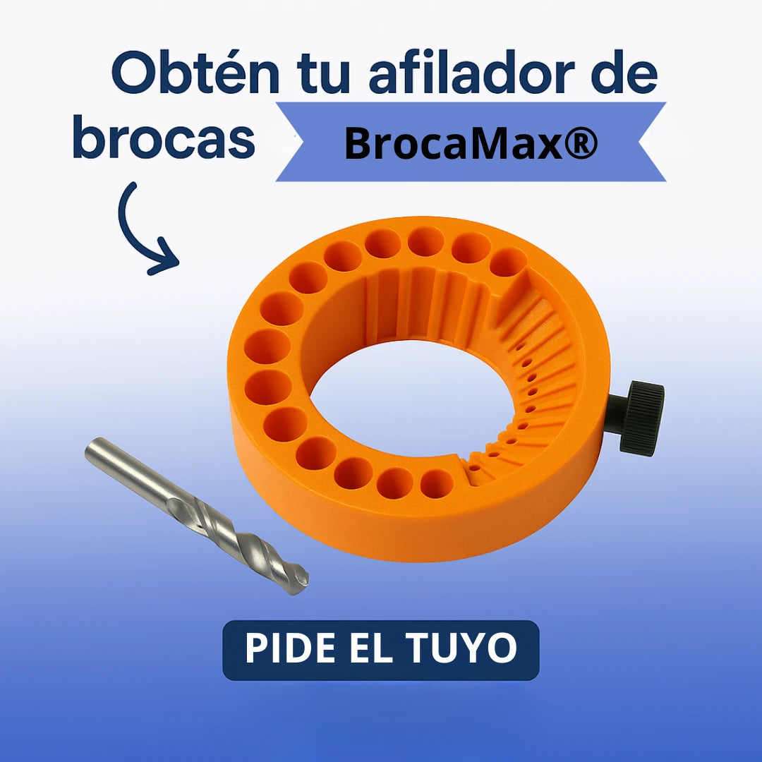 BrocaMax®️| Afilador de Brocas