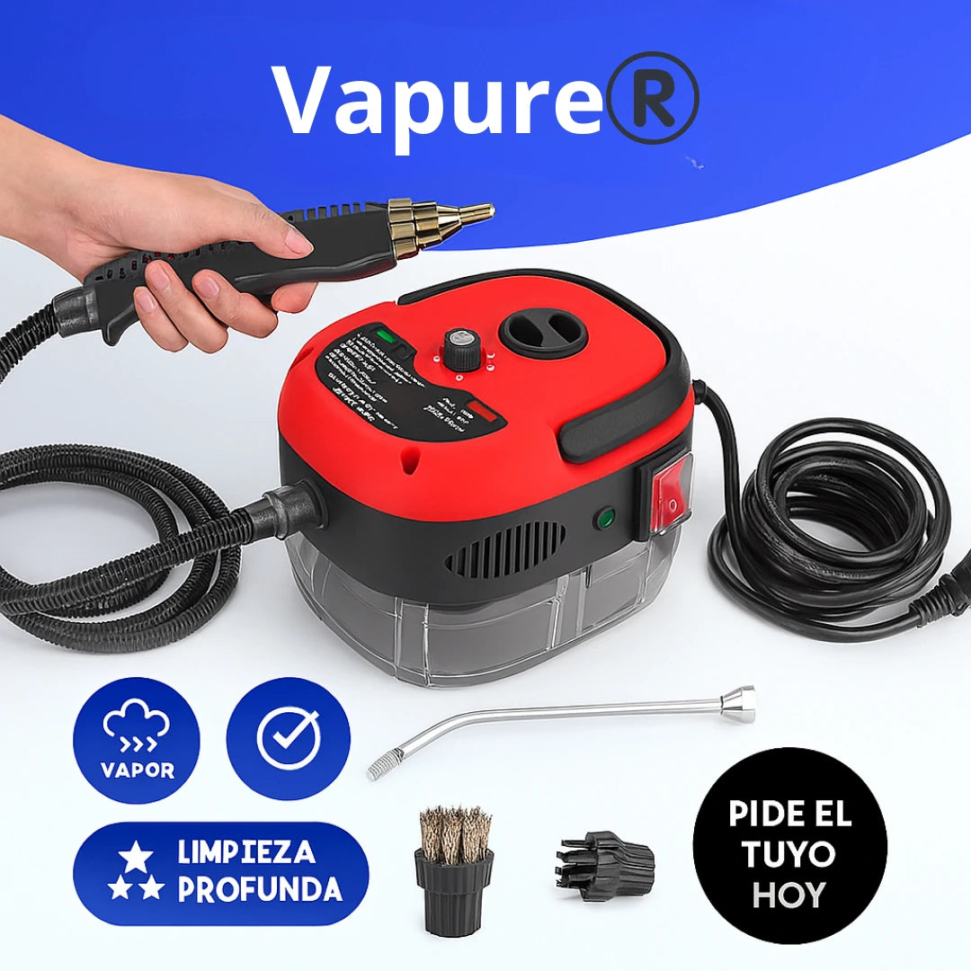 Vapure®️|Limpieza Profunda con Vapor Portátil