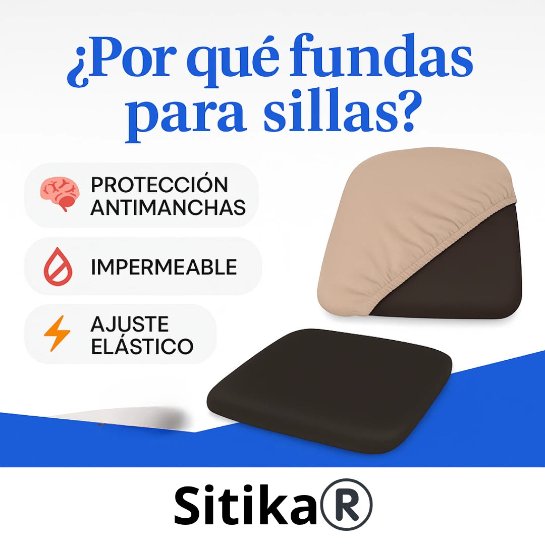 Sitika®️|Fundas Elásticas para Asientos