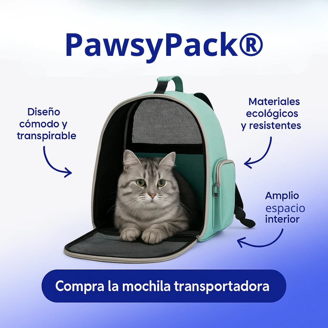 PawsyPack®️|Maleta Transportadora para Mascotas