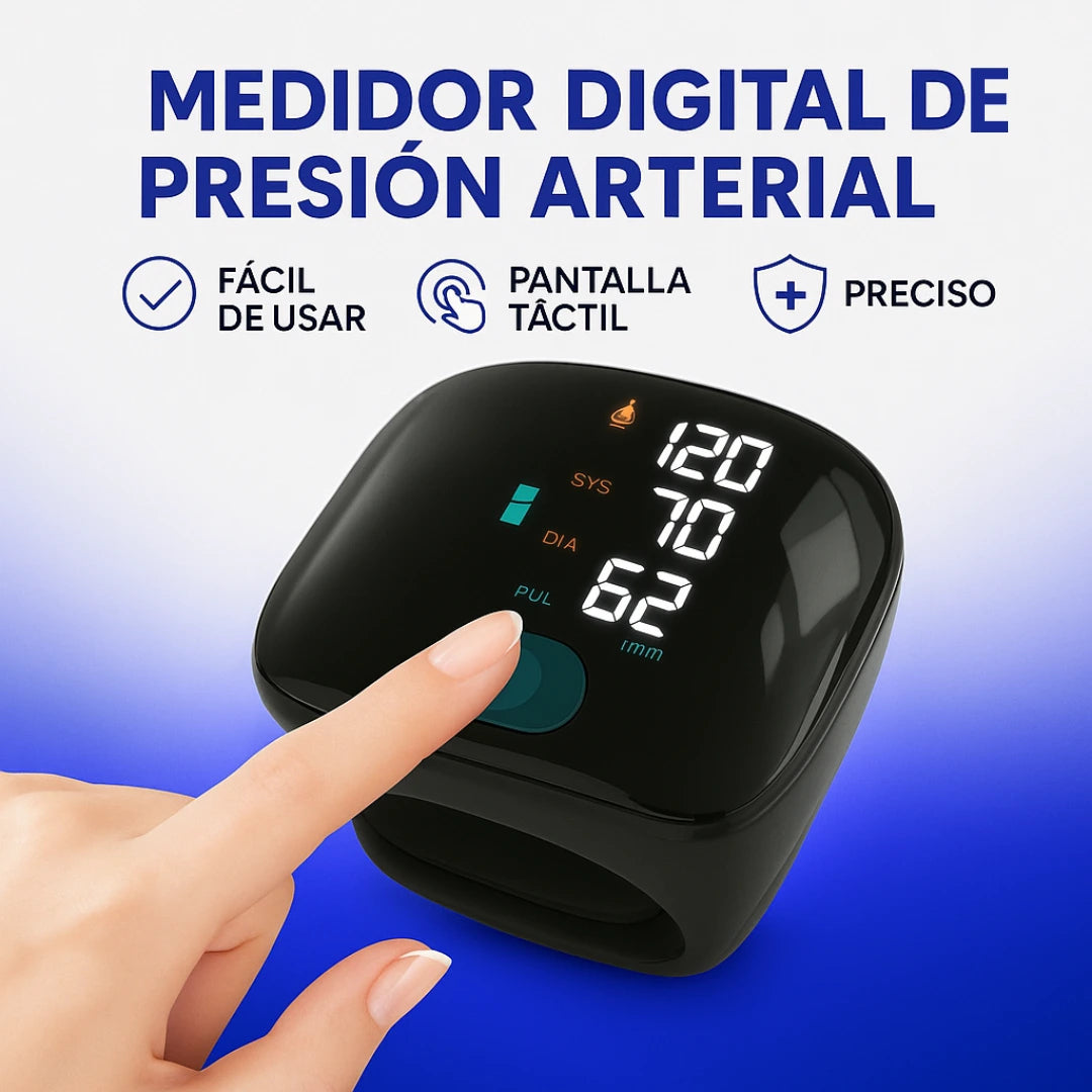 PulseWrist®️|Tensiómetro Digital