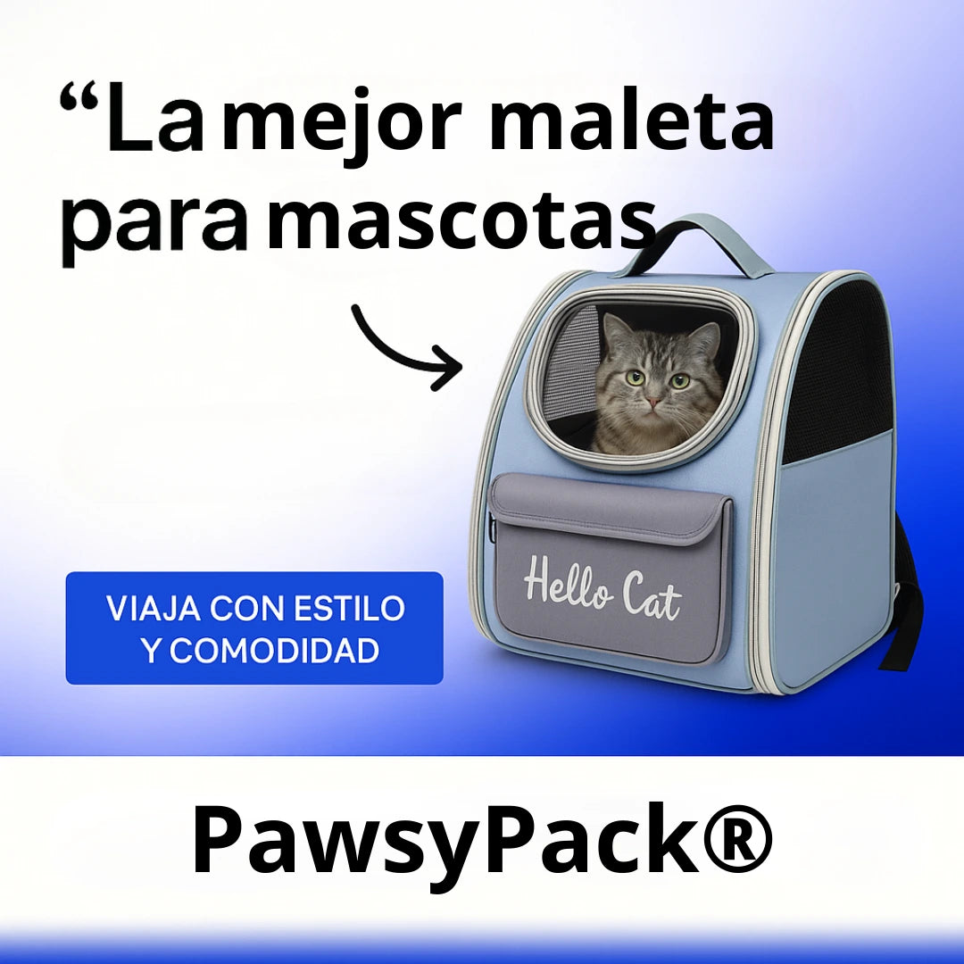 PawsyPack®️|Maleta Transportadora para Mascotas