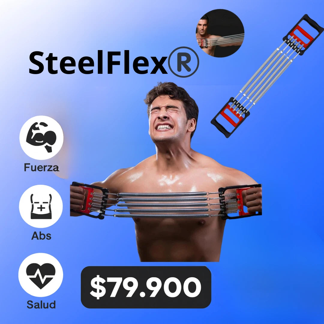 SteelFlex®️|Expansor de Pecho y Brazos