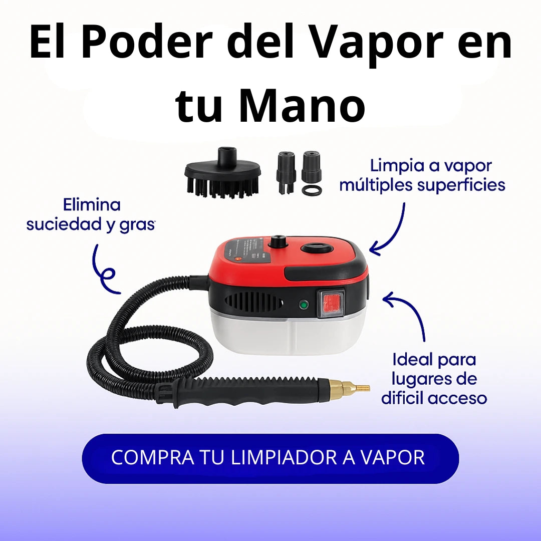Vapure®️|Limpieza Profunda con Vapor Portátil