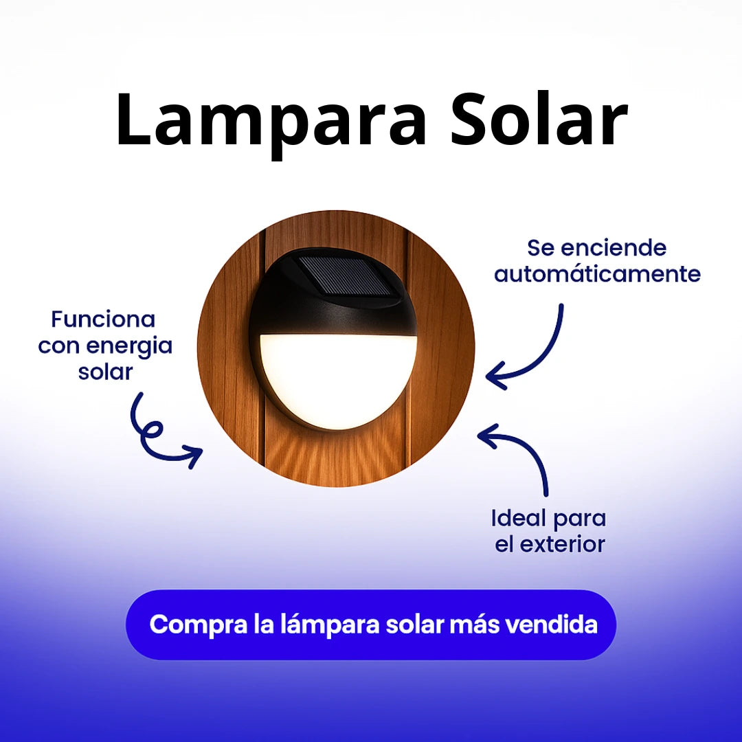 EcoBrill®️|Lampara Solar