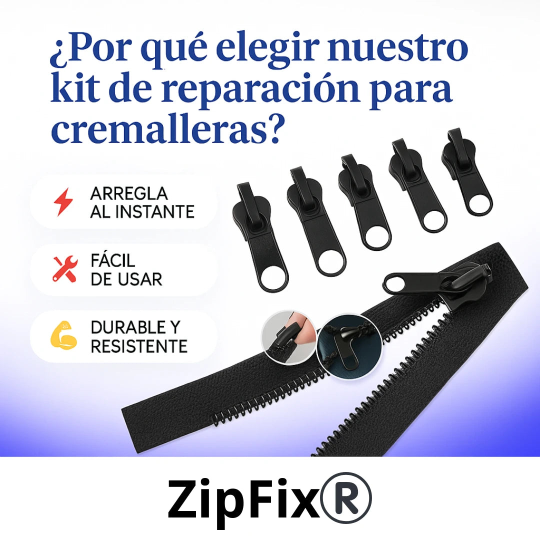 ZipFix®️|Kit de cremalleras