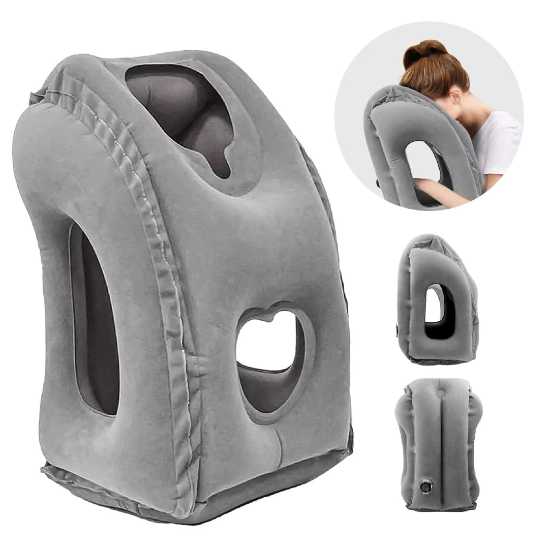Restloop®️|Cojín Inflable Apoya Cabeza