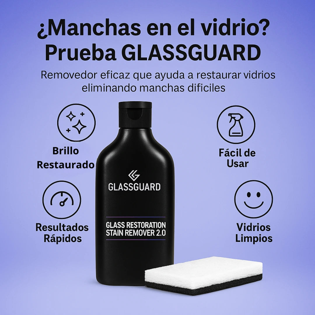 GlassGuard®️| Limpia Vidrios