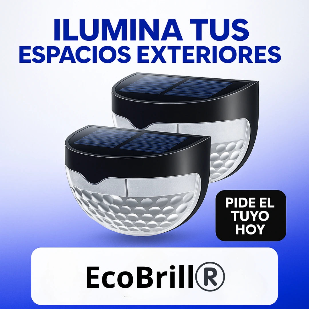 EcoBrill®️|Lampara Solar