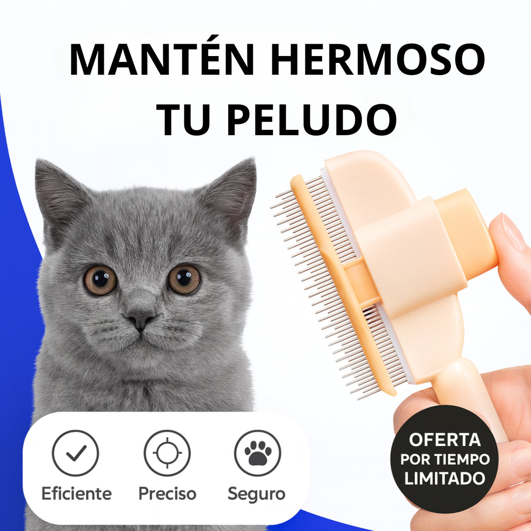 Peloff®️|Cepillo para mascotas