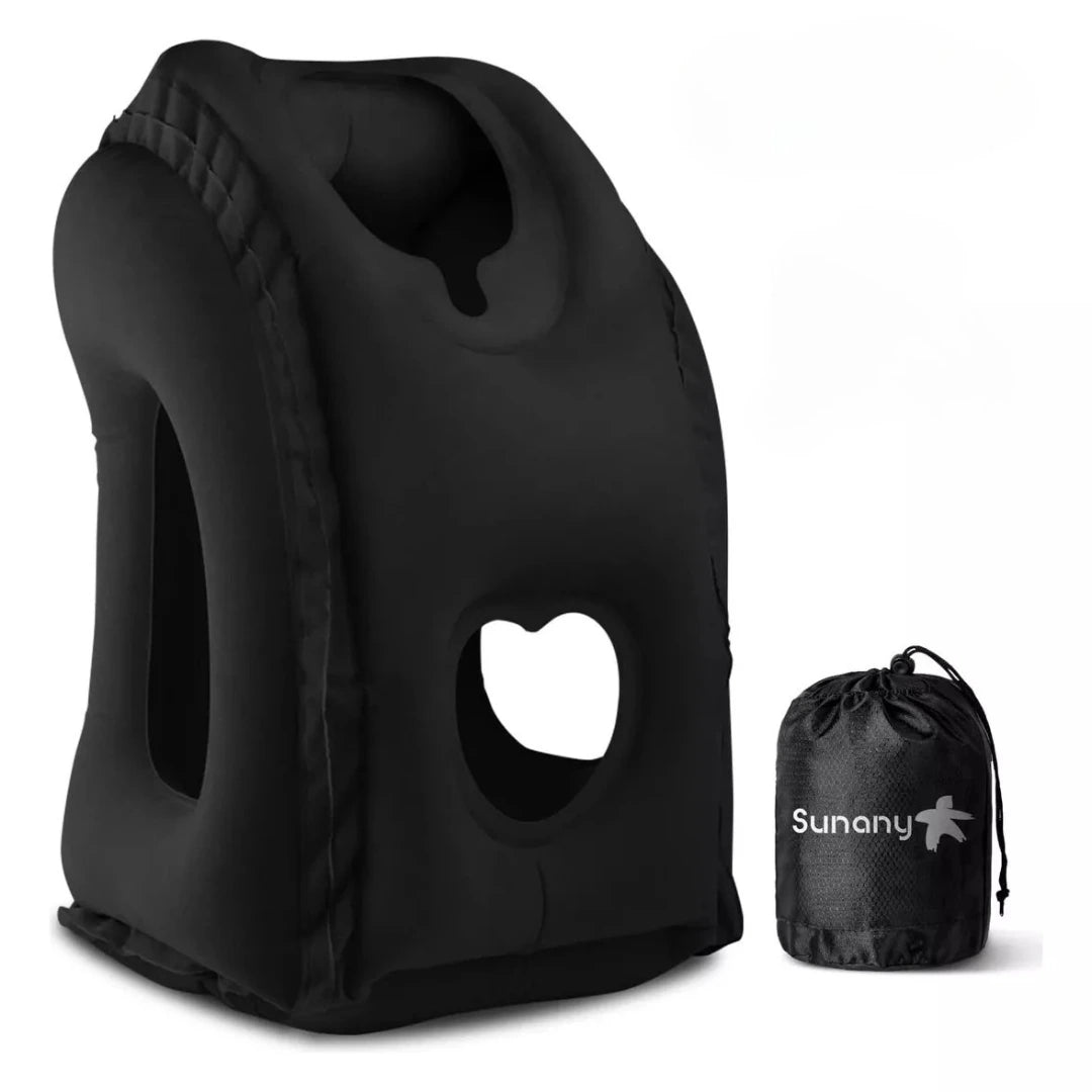 Restloop®️|Cojín Inflable Apoya Cabeza