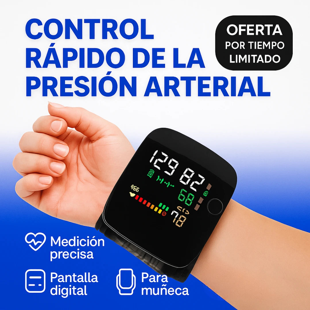 PulseWrist®️|Tensiómetro Digital