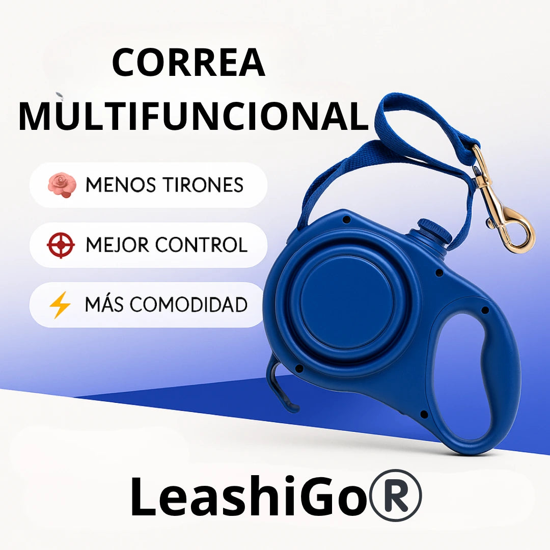 LeashiGo®️|Correa Multifuncional