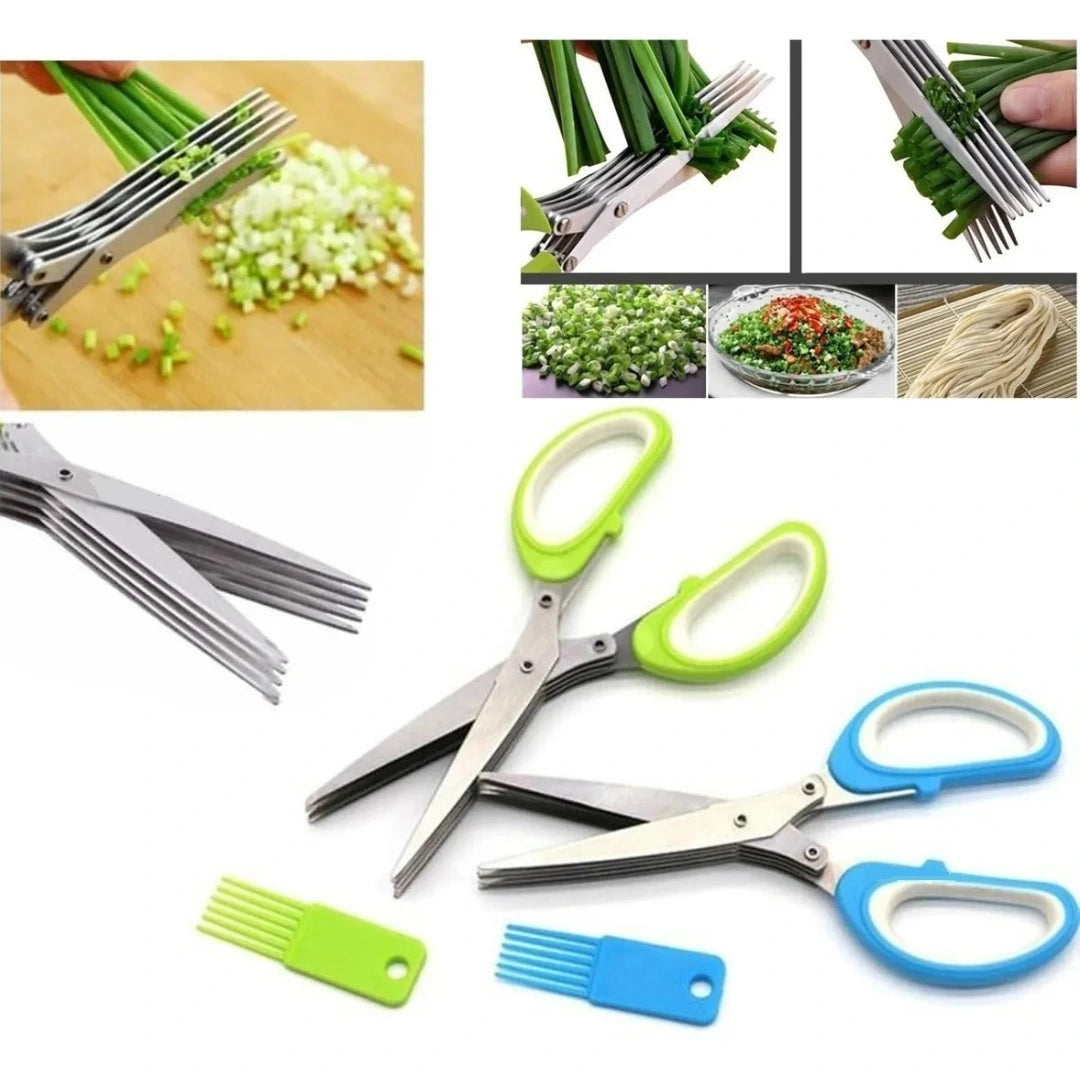 QuickCut®️|Tijeras Picadoras 5 Hojas