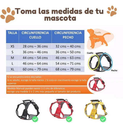 PetGuard®| Arnés Reflectivo Ajustable para Perros