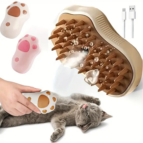 Cepillo masajeador para gatos