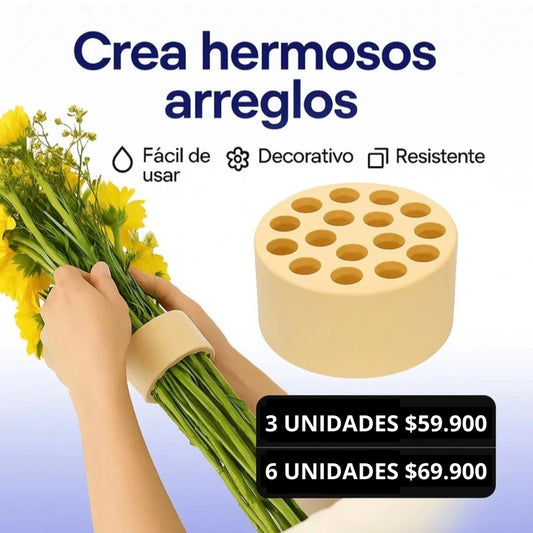 Spiraflor®️|Soporte Espiral para Arreglos Florales