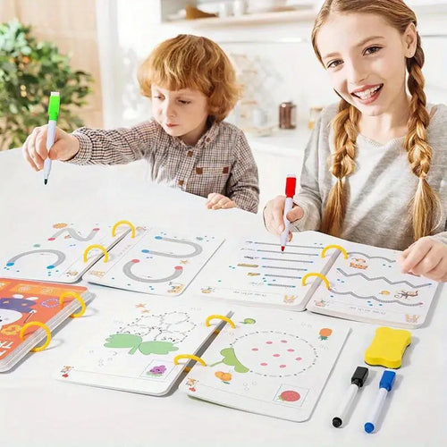 TrazoKids®️ 3 Tomos|Aprende Jugando
