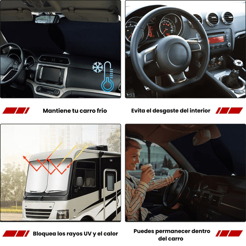 SolarFlex®️| Bloquea el sol en tu auto