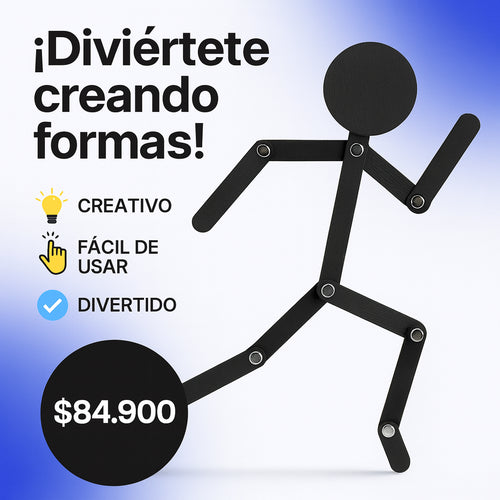 StickWalk®️|Juego posiciones muñeco