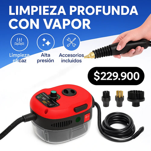 Vapure®️|Limpieza Profunda con Vapor Portátil