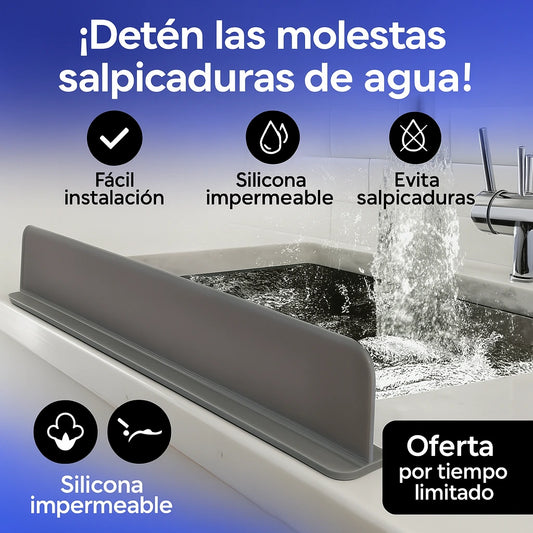 Splashero®️|Barrera de silicona para lavaplatos
