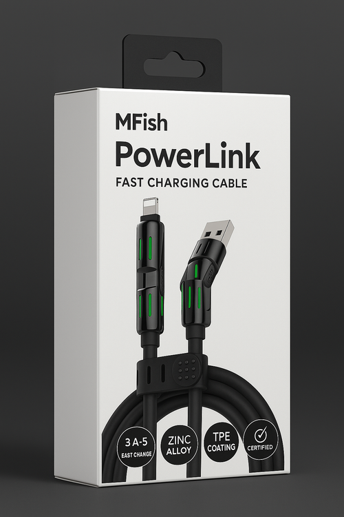 MFishPowerLink®️|Cargador 4 en 1
