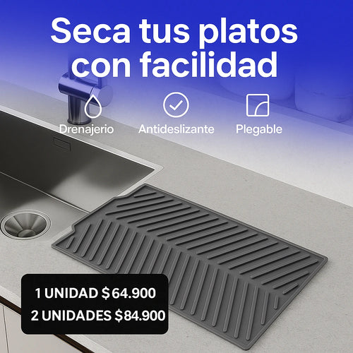 FlexiMat®️|Tapete de Secado Antideslizante