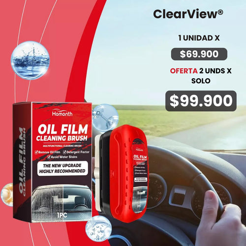 ClearView1®️| Antiempañante Parabrisas