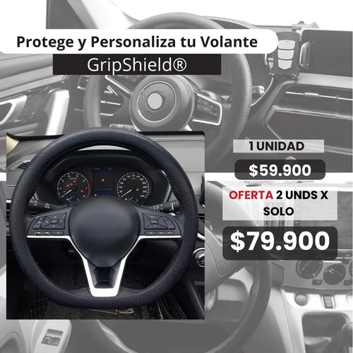 GripShield®️|Protege y Personaliza tu Volante