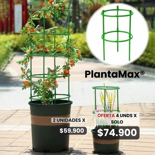 PlantaMax®️|Soporte de Crecimiento Vertical para Plantas