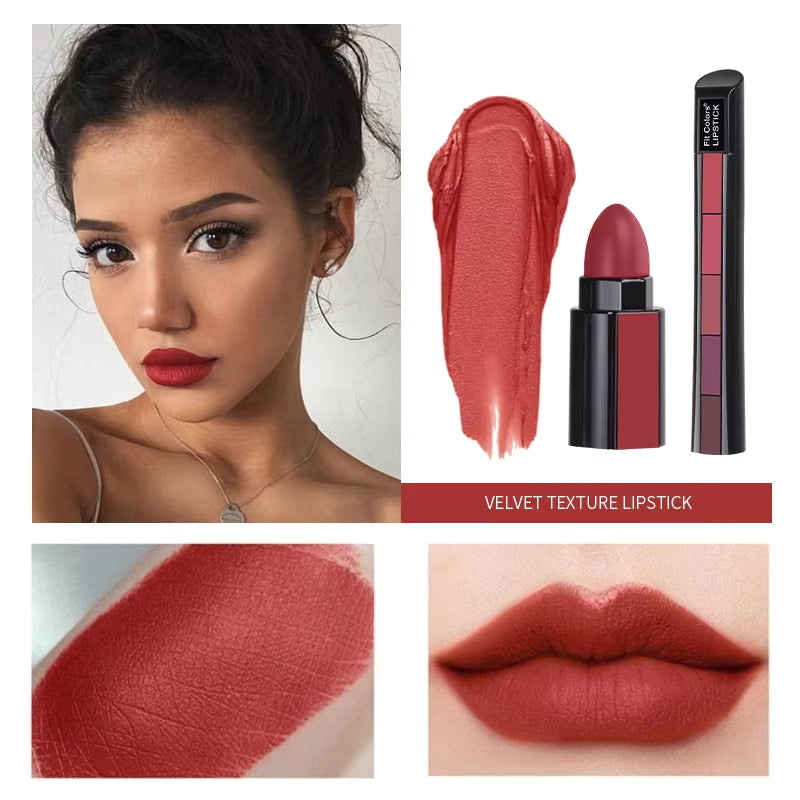 LipFusion®️| 5 Colores en un solo labial