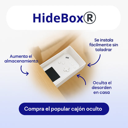 HideBox®️|Cajón adhesivo