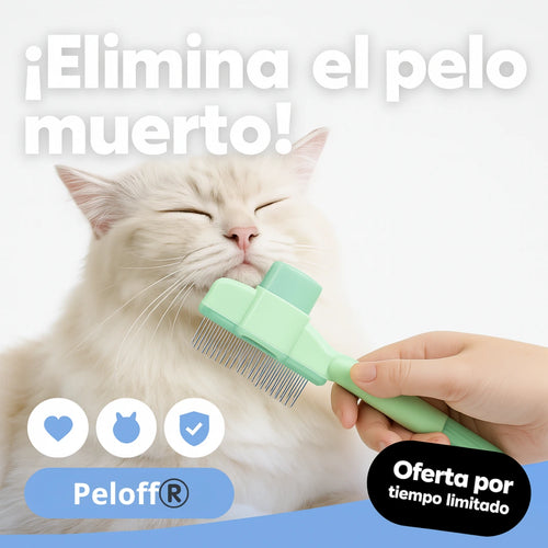 Peloff®️|Cepillo para mascotas
