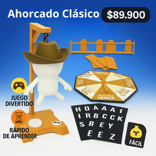 Letrix®️|Ahorcado Clásico Educativo