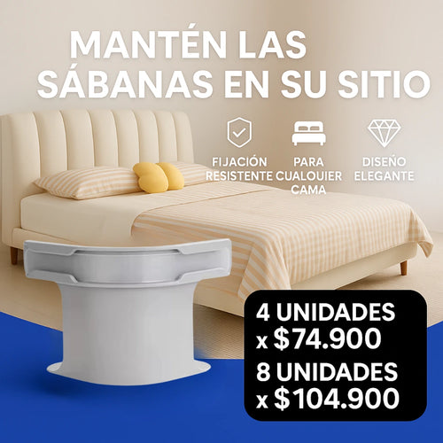 FixaBed®️|Sujetadores de Sábanas