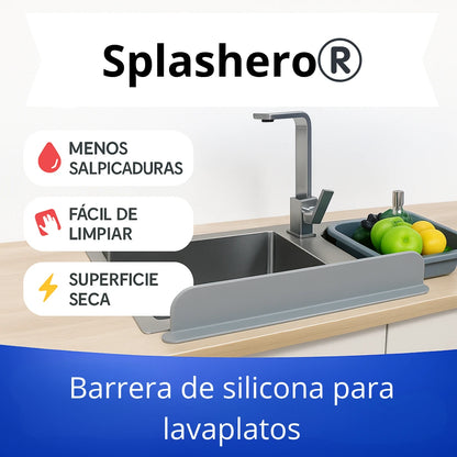 Splashero®️|Barrera de silicona para lavaplatos